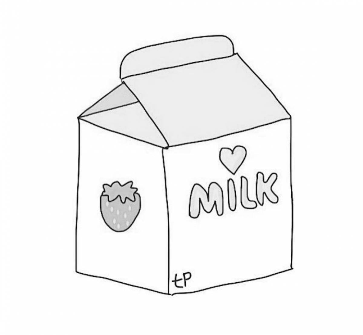 Fun sachet coloring page