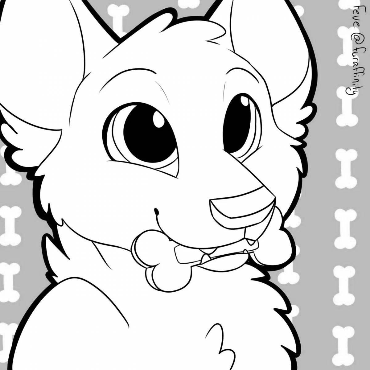 Photo Attractive fursuit coloring