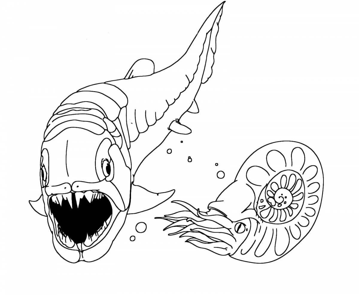 Awesome dunkleost coloring page