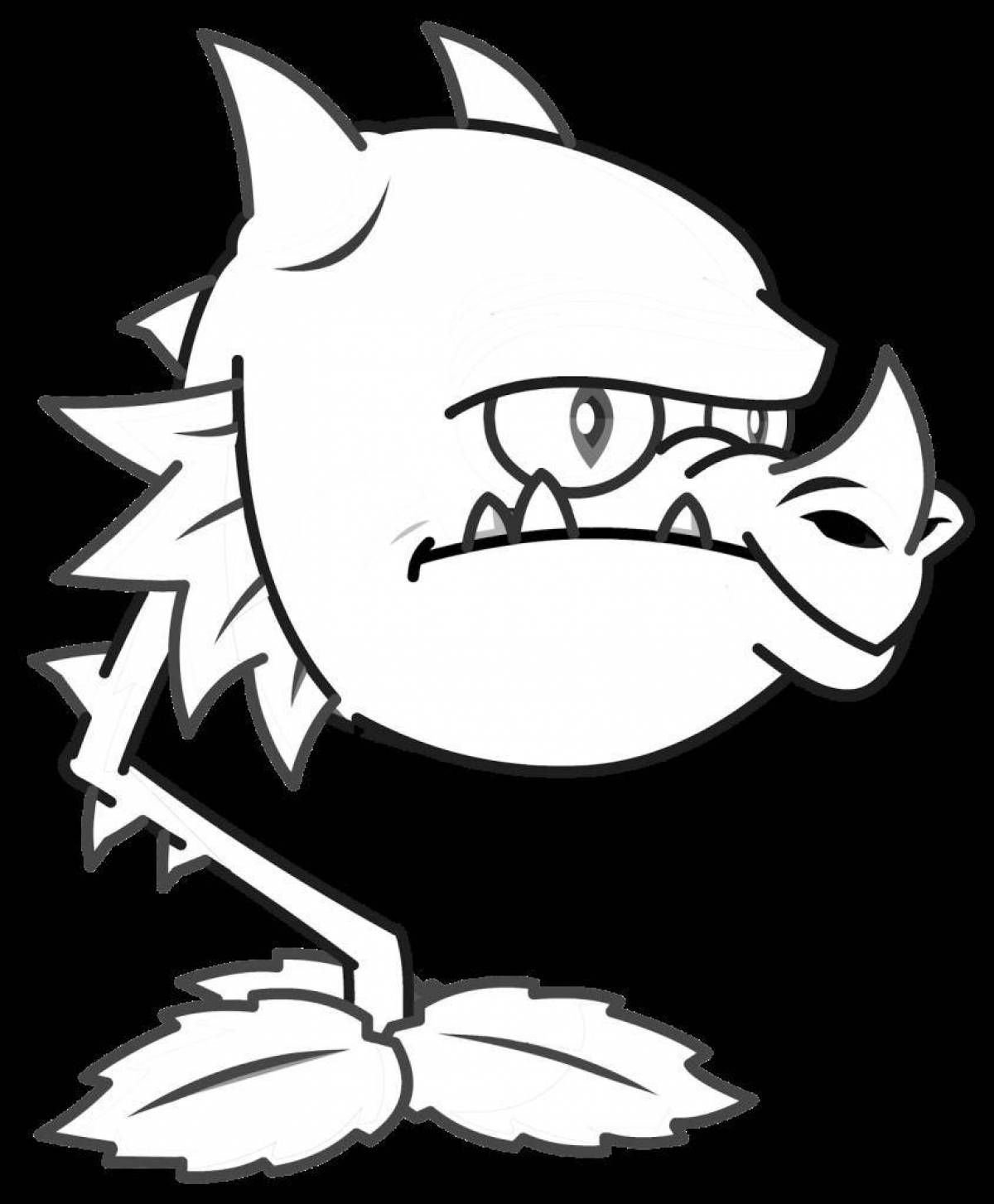 Creative coloring pvz