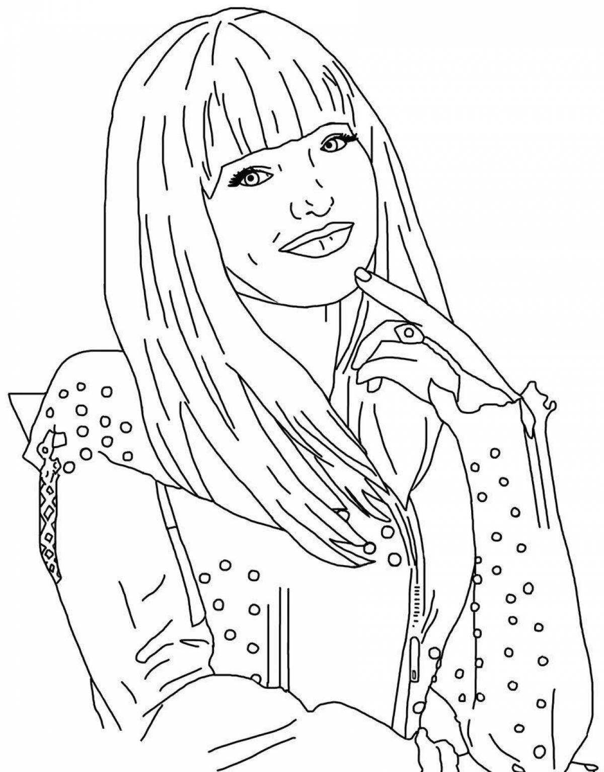 Coloring page wonderful heirs