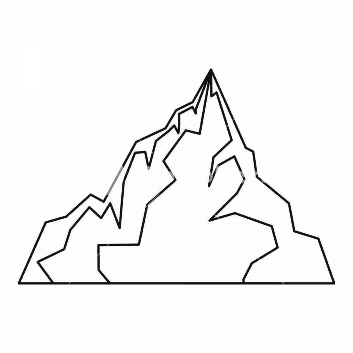 Great iceberg coloring book
