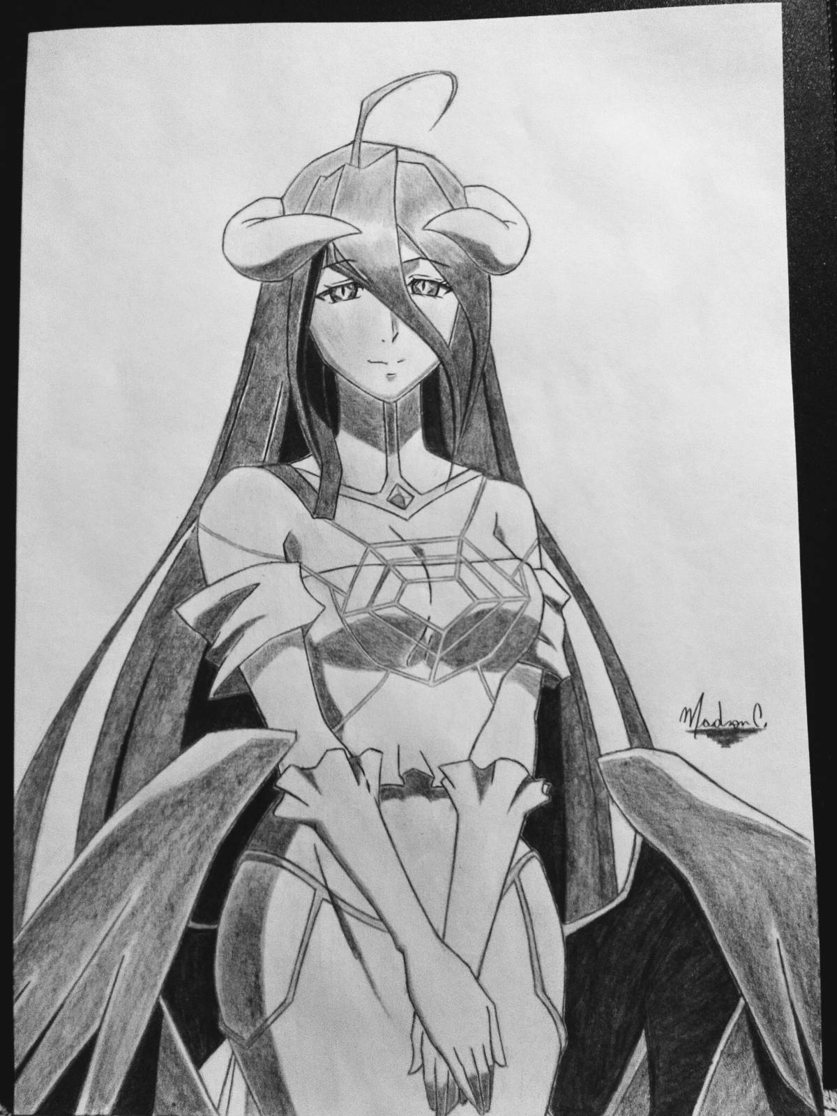 Albedo sparkle coloring page
