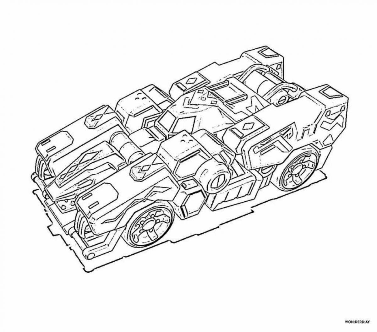 Великолепная раскраска дикие крикуны