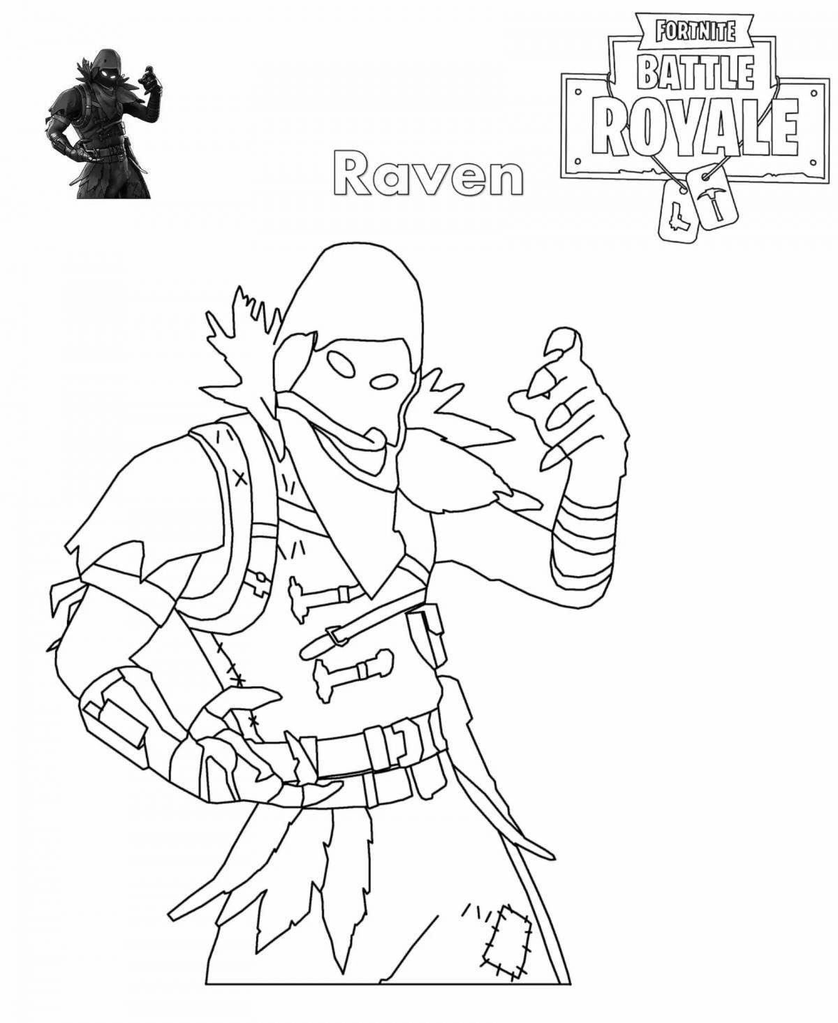 Exciting akado fighter coloring pages