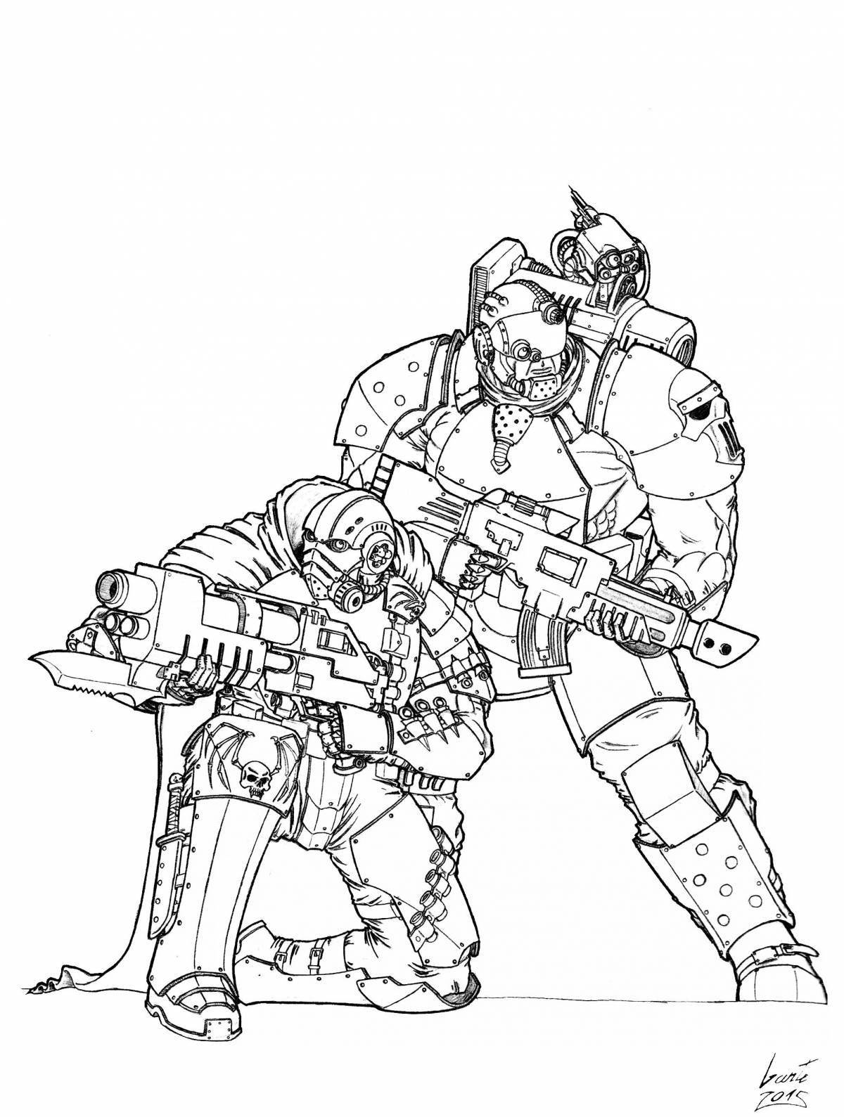 Warhammer 40000 Glitter Skin