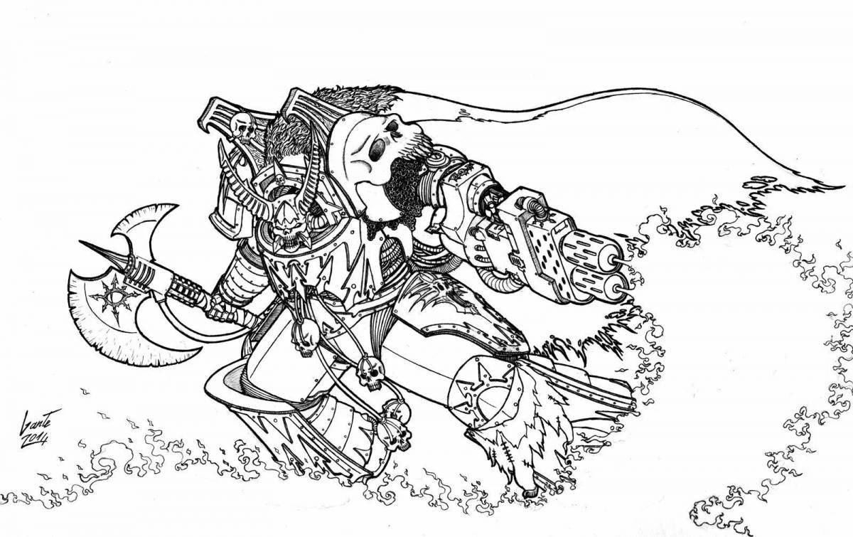 Exquisite warhammer 40000 skin