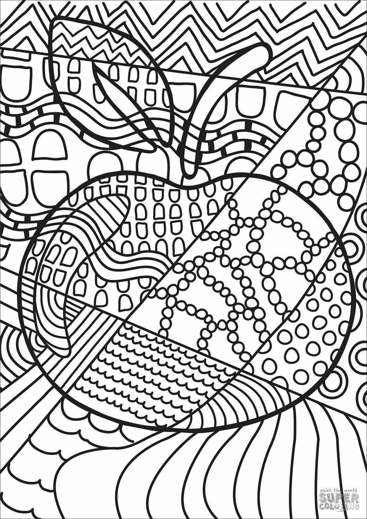 Great pop art coloring book