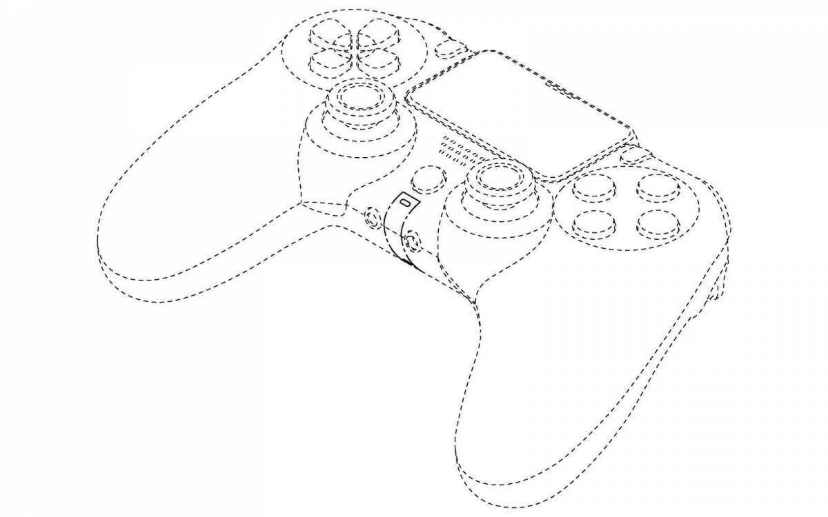 Playstation 4 magic coloring