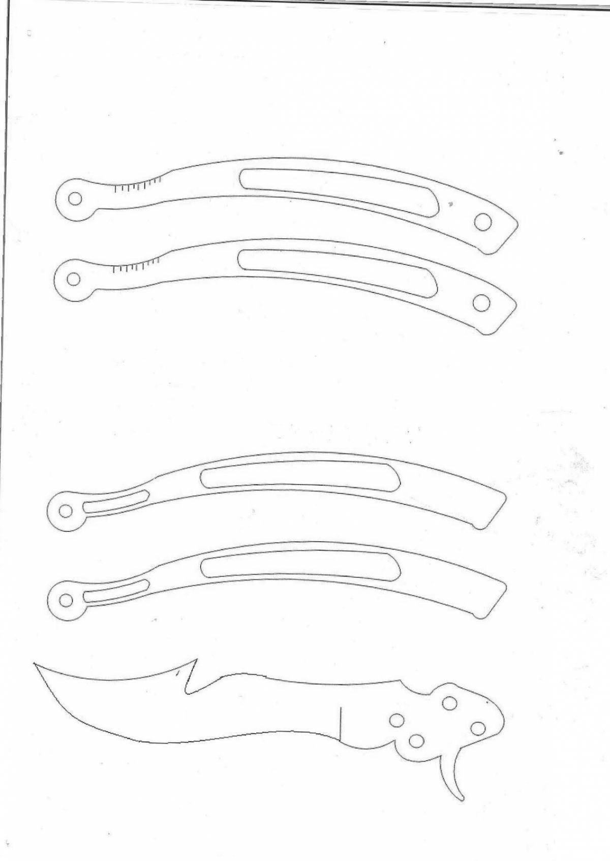 Нож бабочка из картона. Чертёж ножа бабочки из стандофф 2. Нож бабочка Баттерфляй чертеж. Нож бабочка КС го чертеж. Нож балисонг из дерева чертежи.