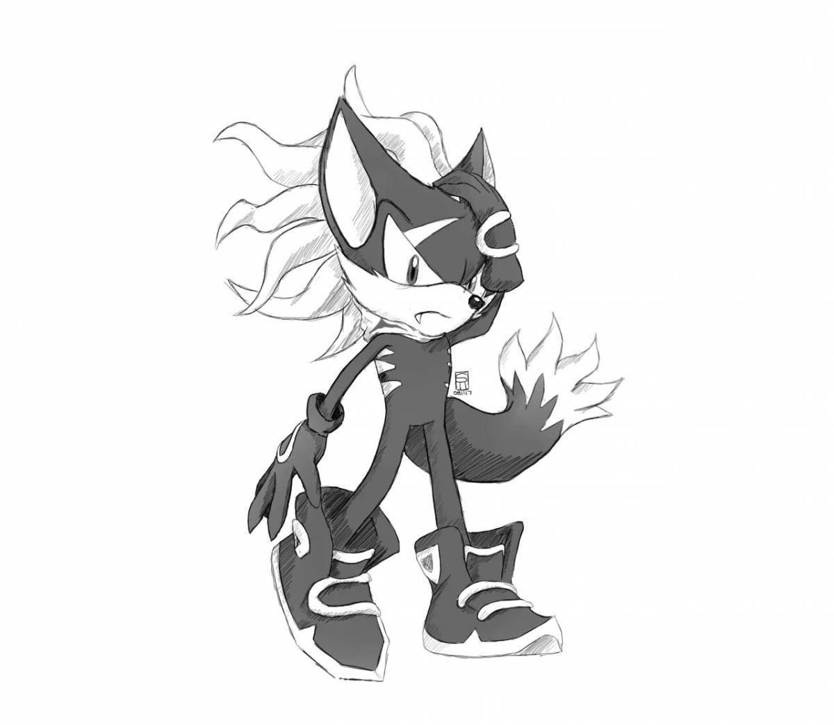 Coloring Pages Infinite sonic (26 pcs) - download or print for free #13590