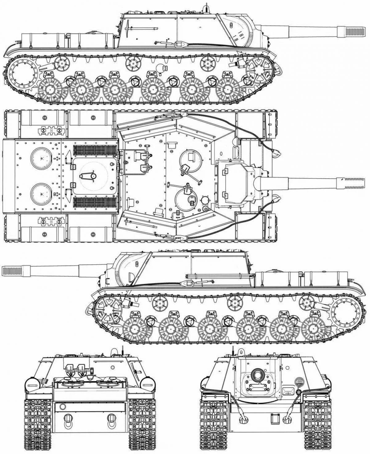 Чертеж су 152 из картона