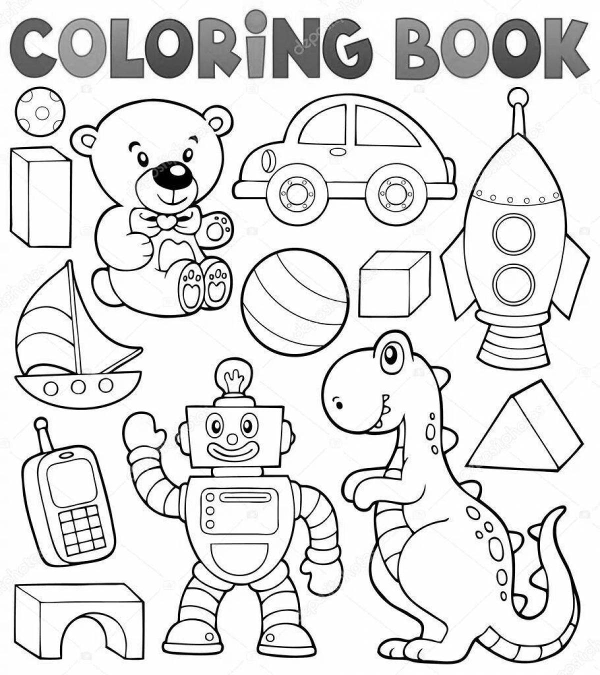 Magic coloring my toys