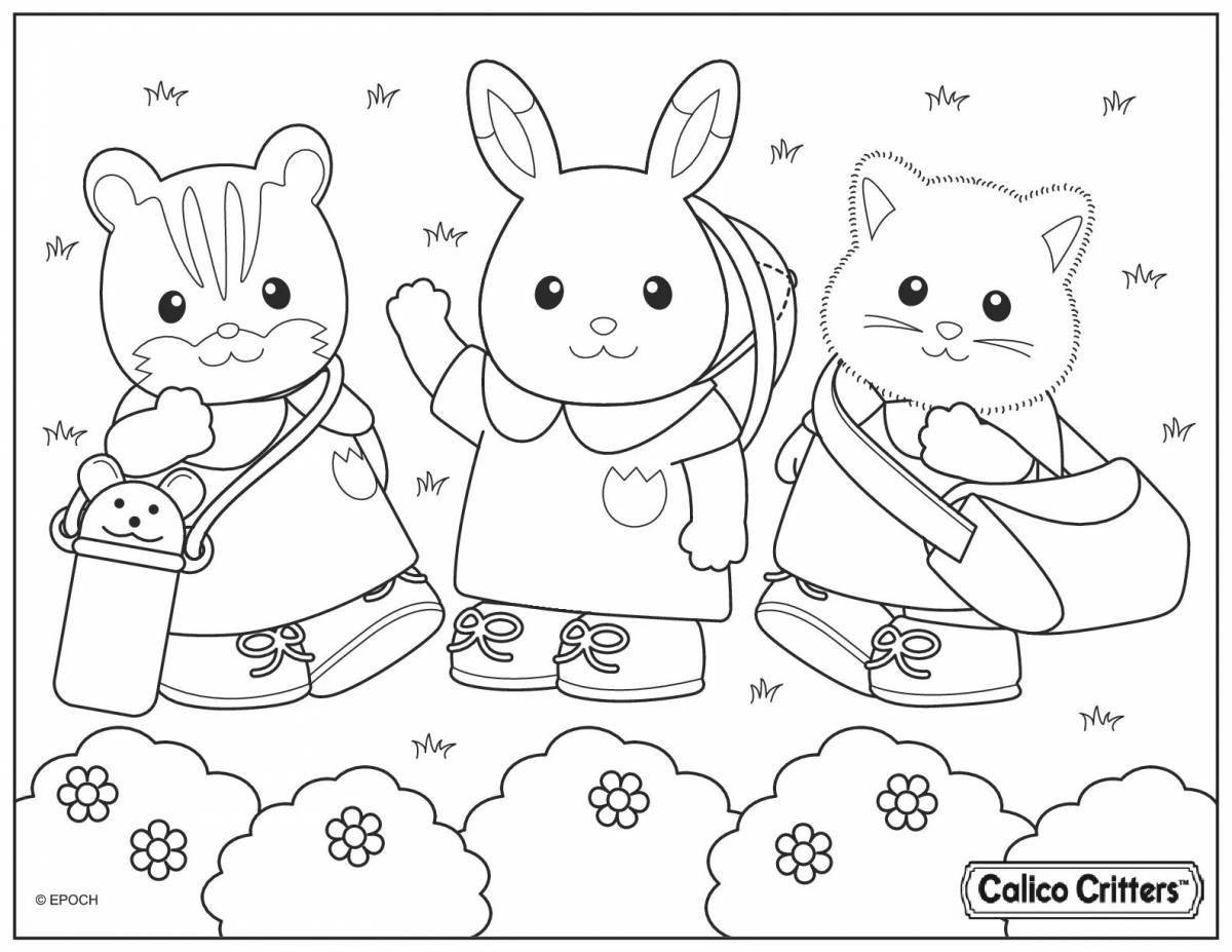 Colouring bright sylvan families