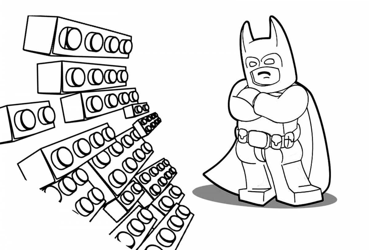 Lego animated coloring book