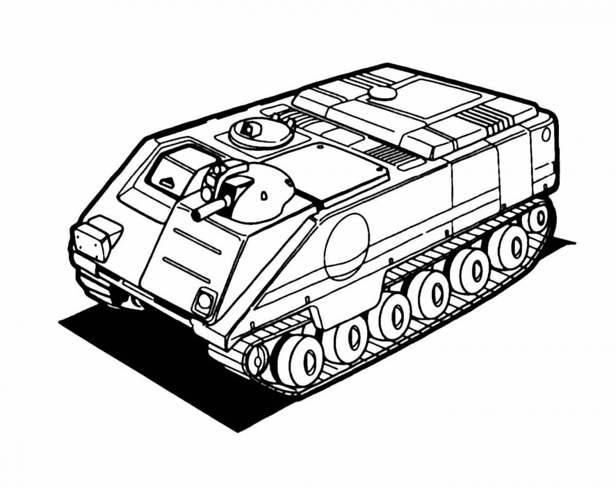 Бронетранспортер splendid tank