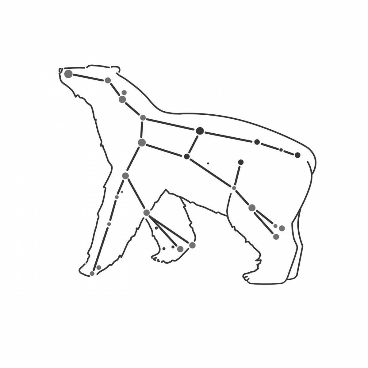 Photo Shiny Ursa Minor Coloring