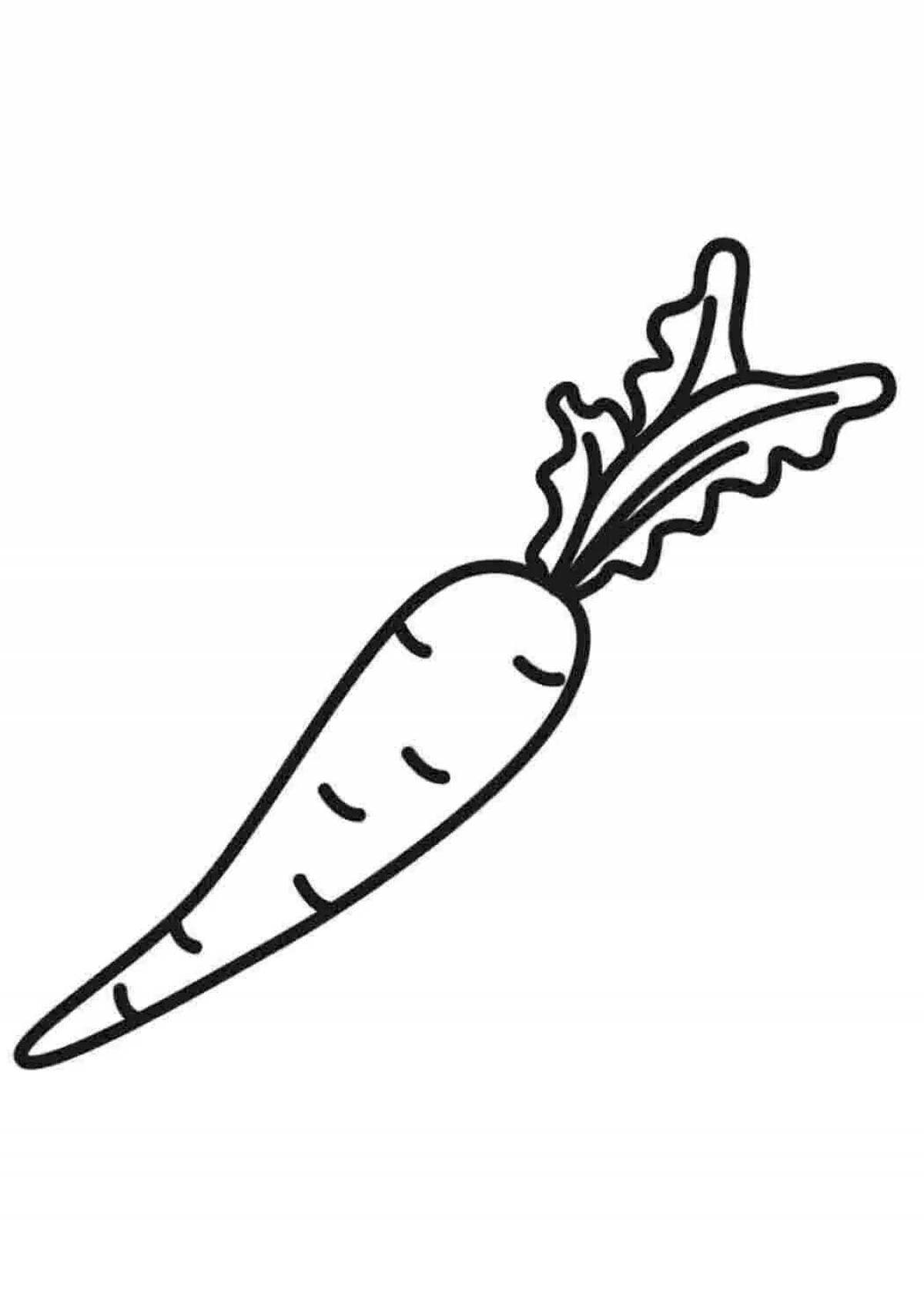 Cucumber sweet tomato coloring page