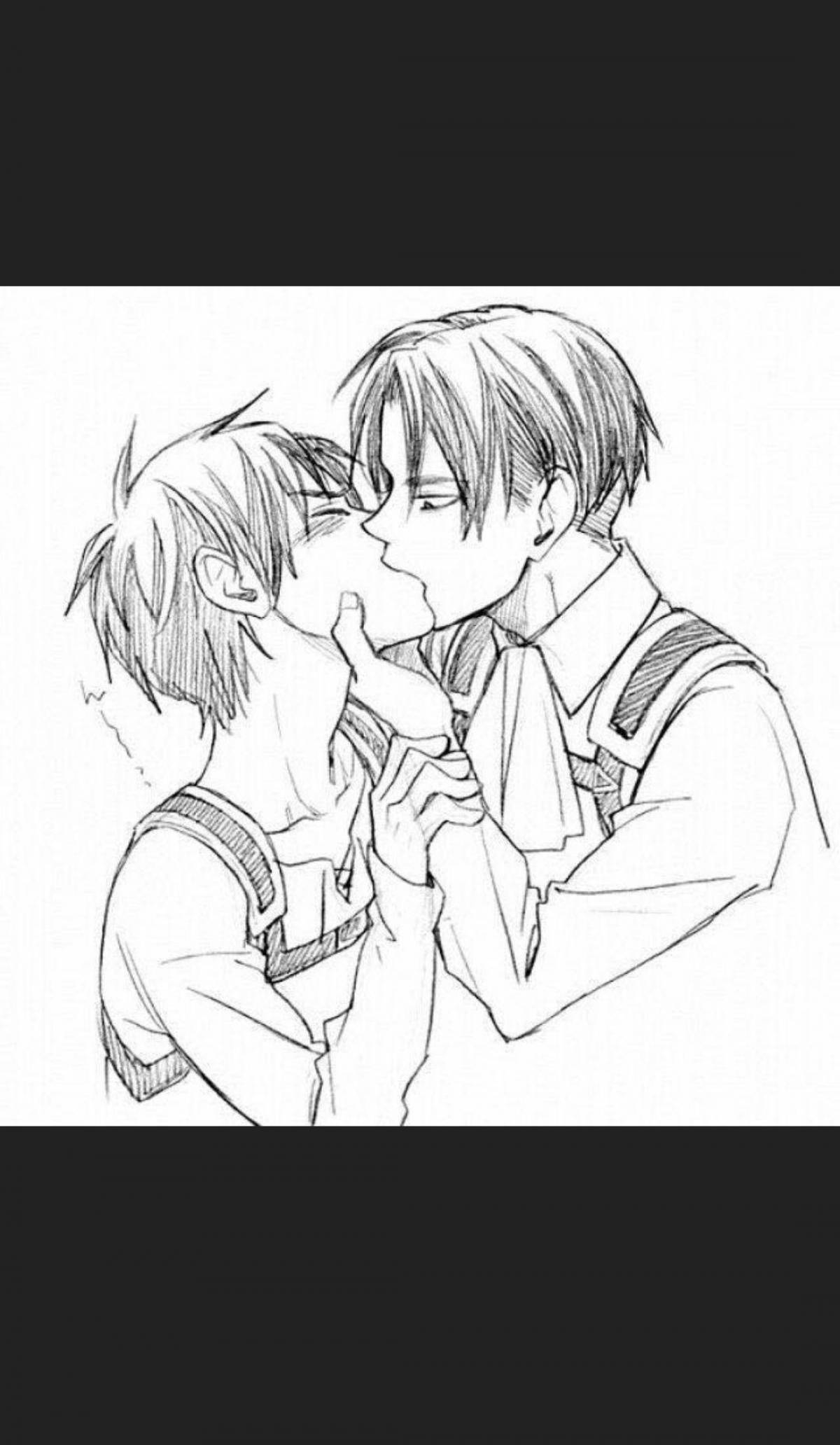 Photo Dazzling coloring anime yaoi