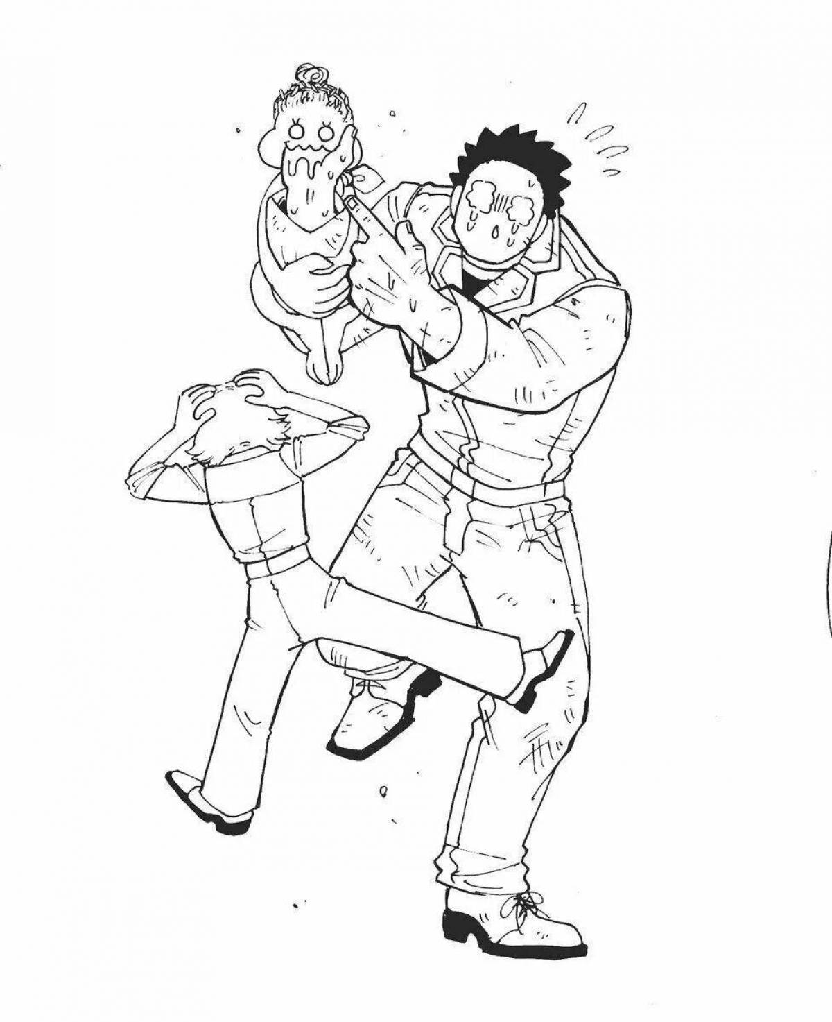 Photo Michael Myers' Terrible Coloring Page