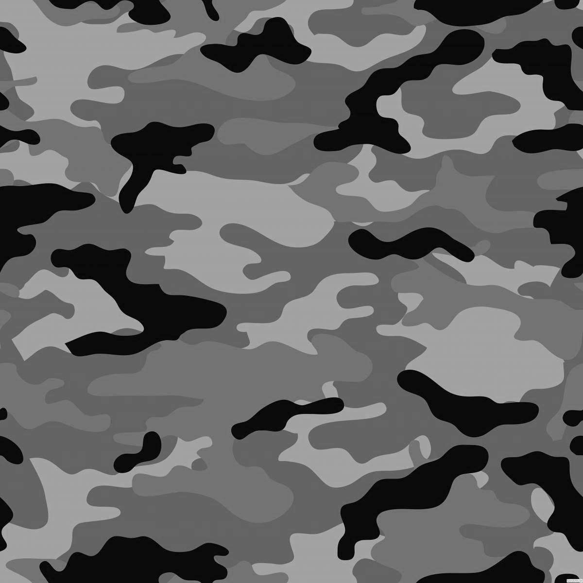 Majestic military background coloring page