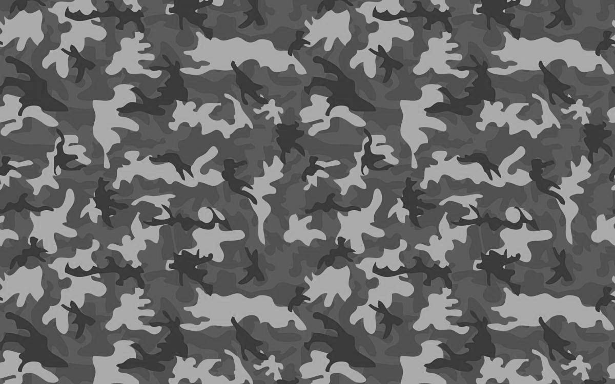 Shining military coloring page background