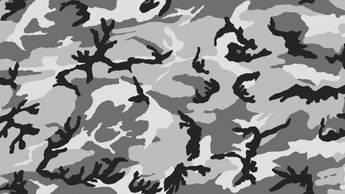 Glowing military coloring page background