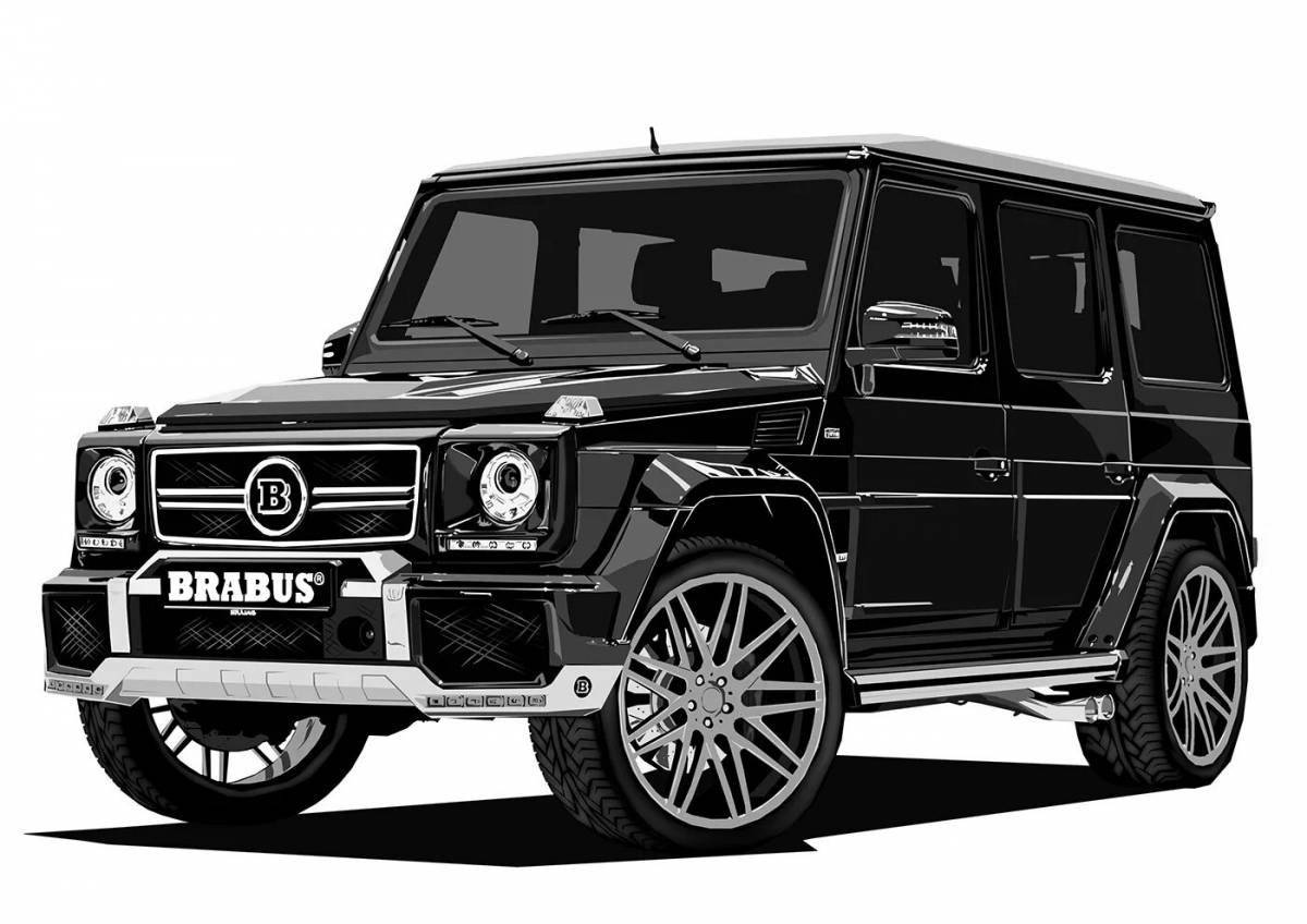 Fun coloring Brabus Gelik