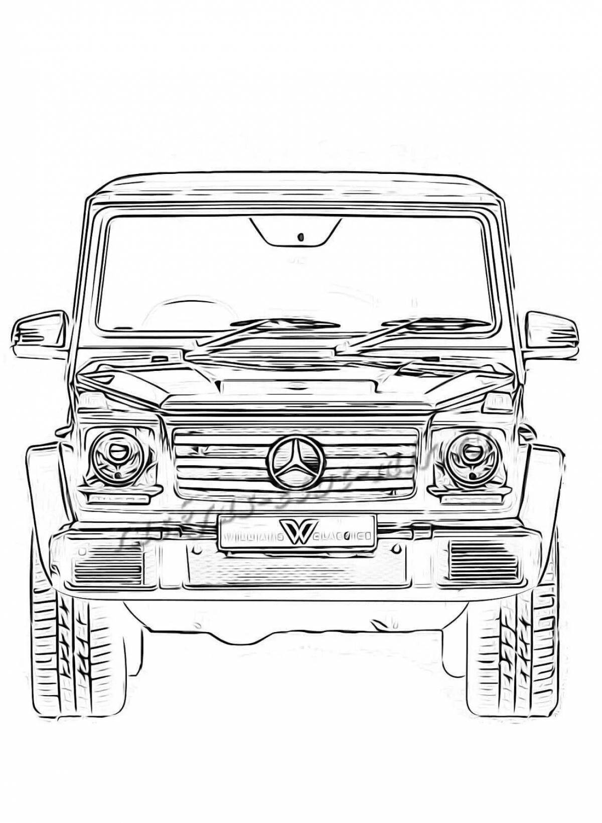 Cute brabus gelik coloring