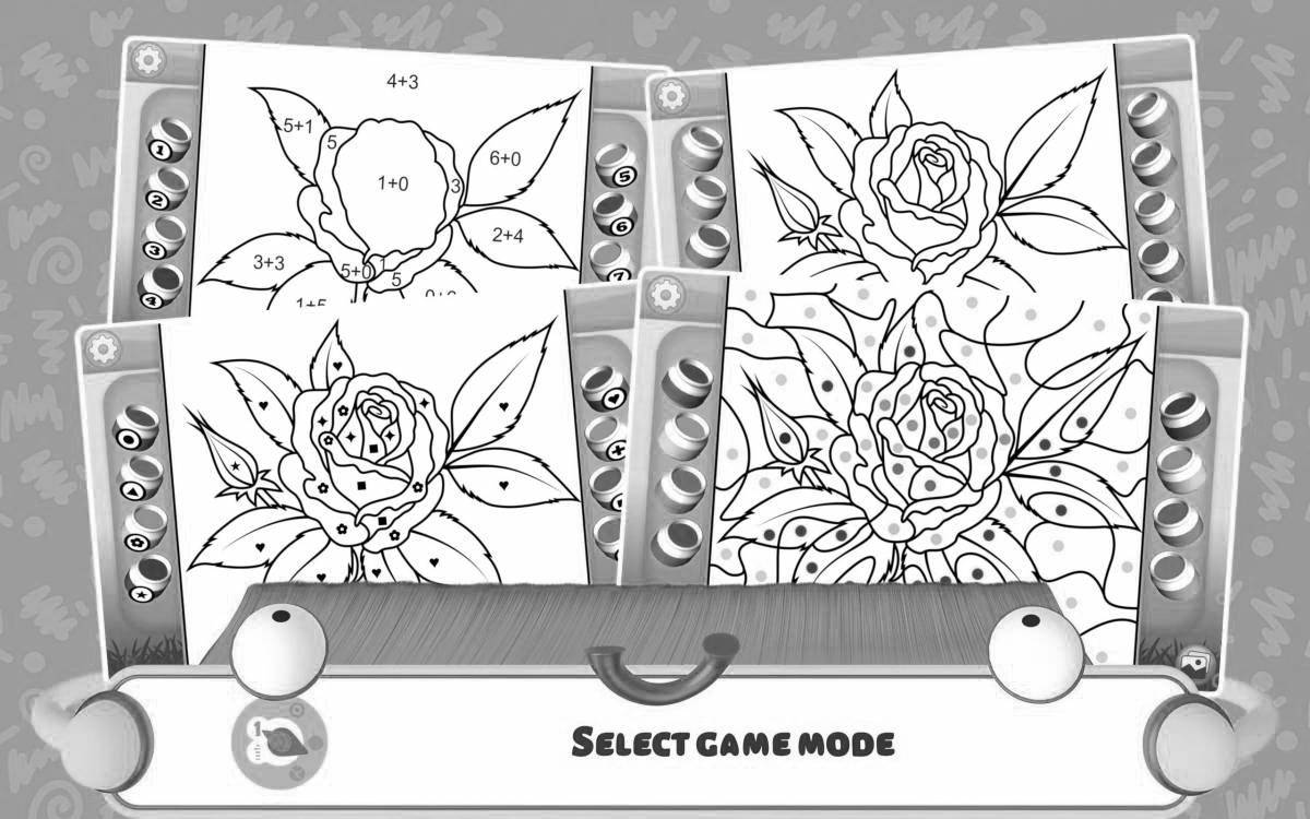 Stimulating games for android coloring