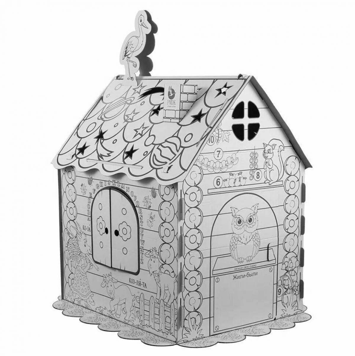 Cardboard playhouse #7