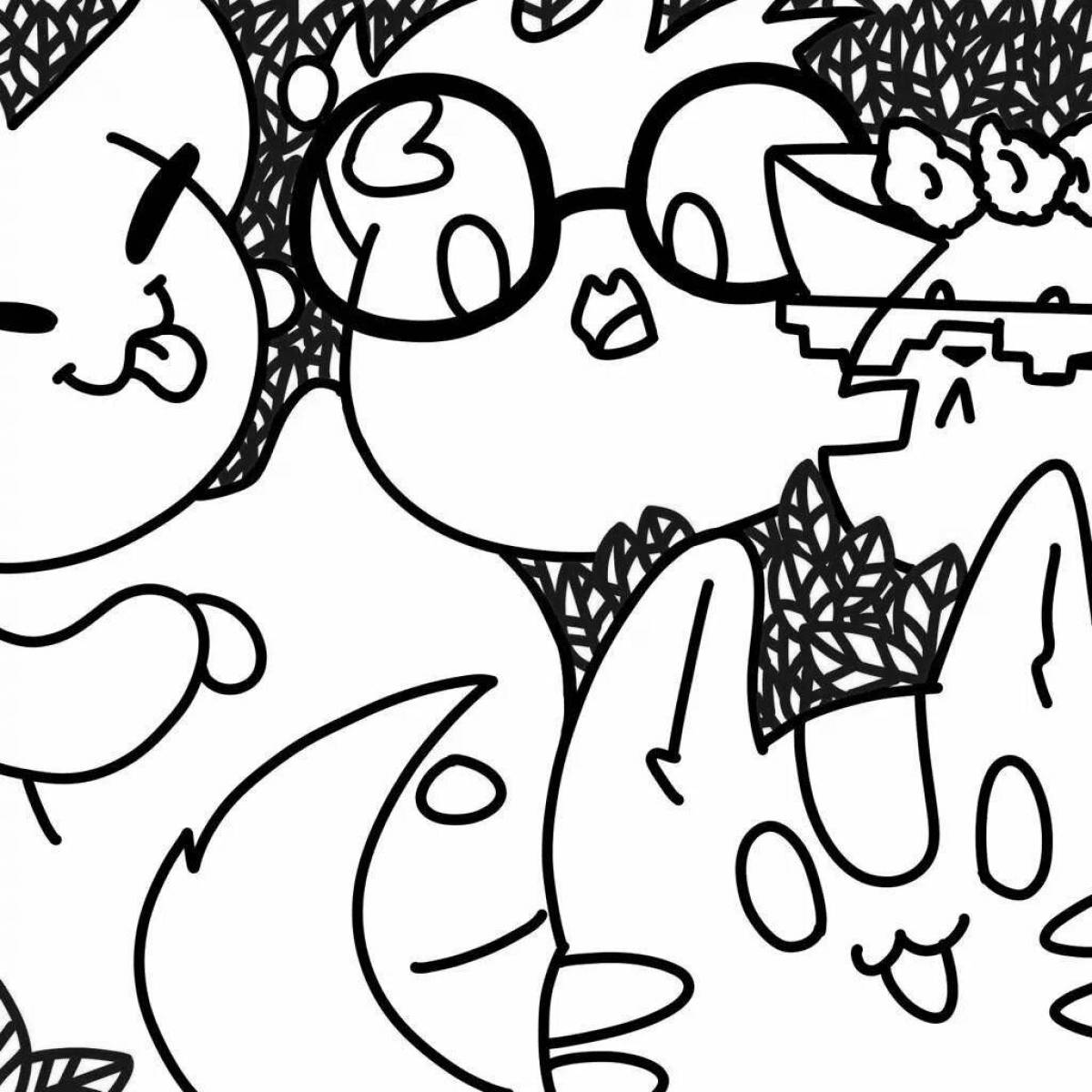 Photo Coloring bright slime rancher 2