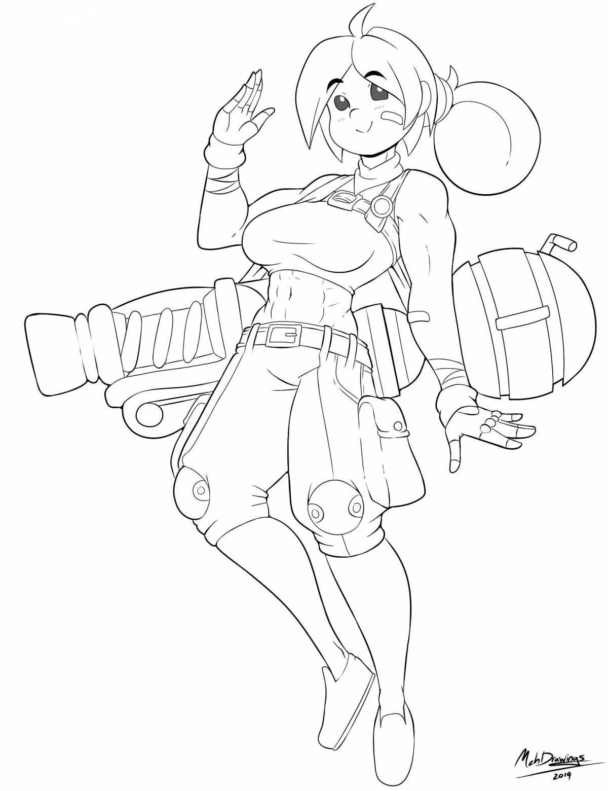 Photo Coloring sparkling slime rancher 2