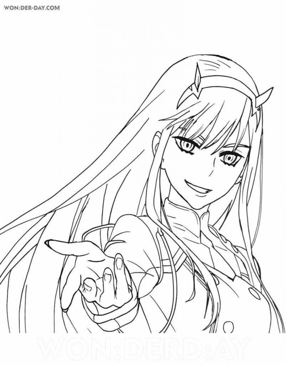 Joyful coloring in france