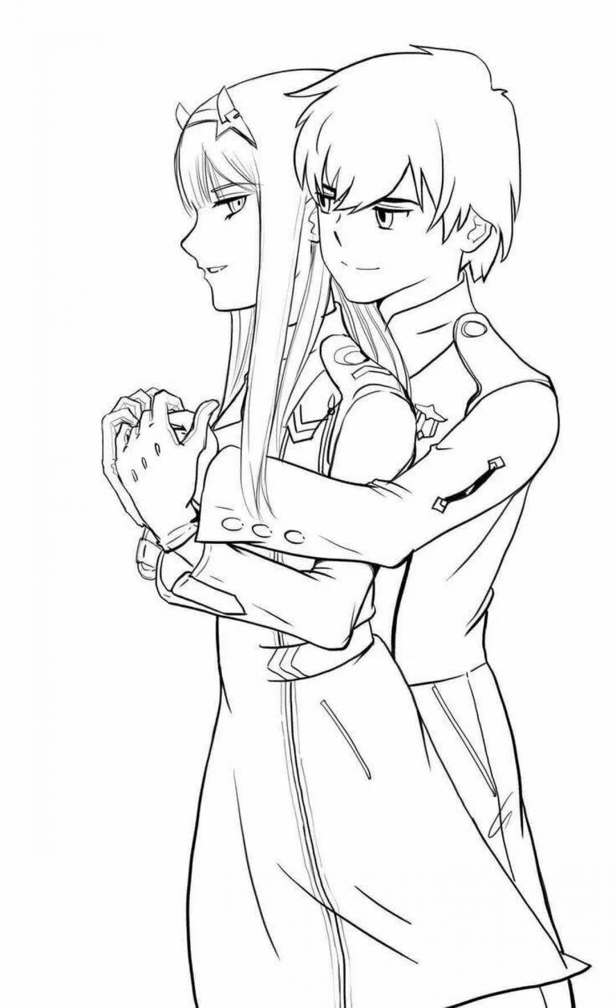 Large coloring book in france