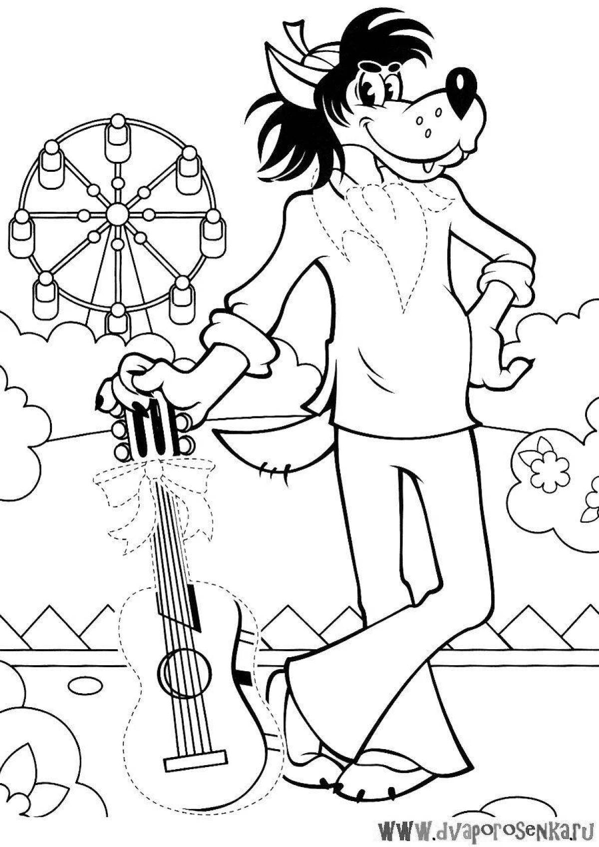 Fascinating coloring game oh wait game