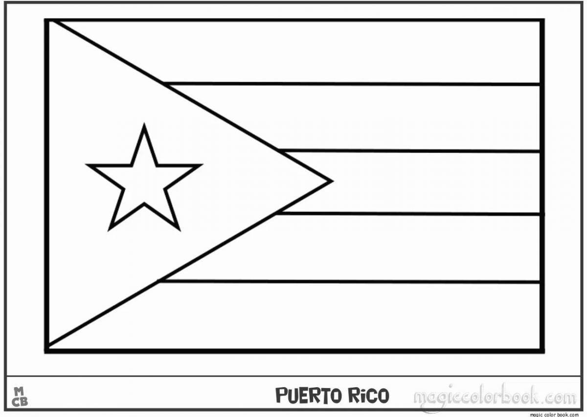 Attractive all world flags coloring pages