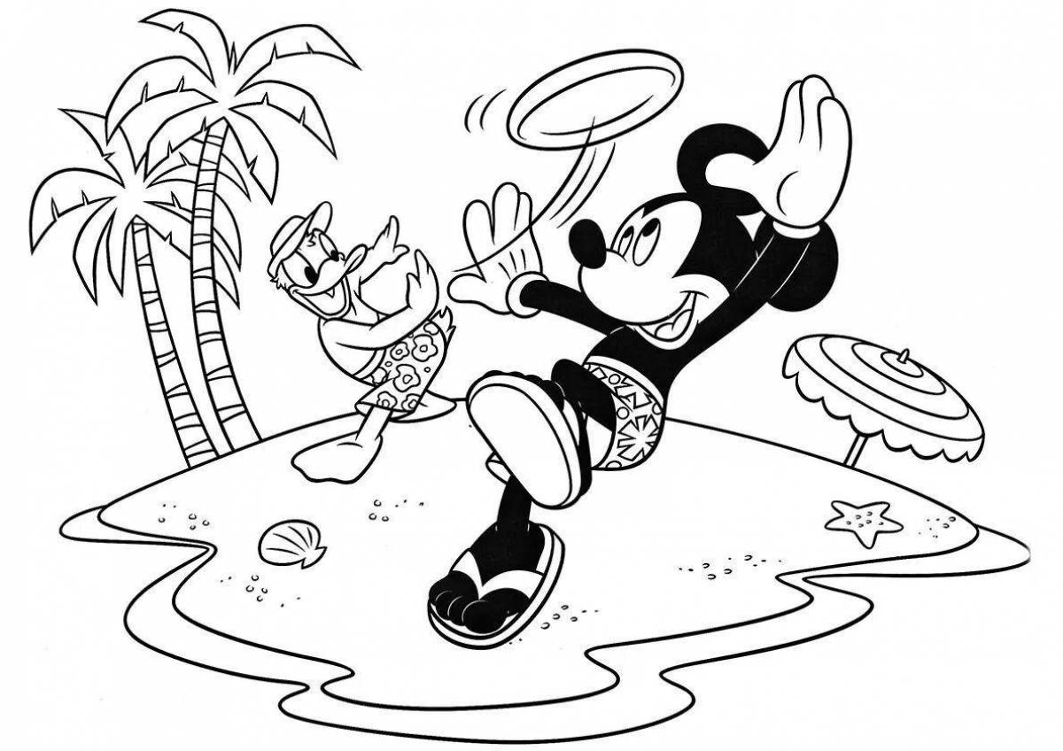 Great mickey mouse club coloring book