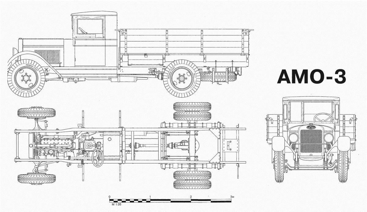 Photo Coloring truck grand gas aa