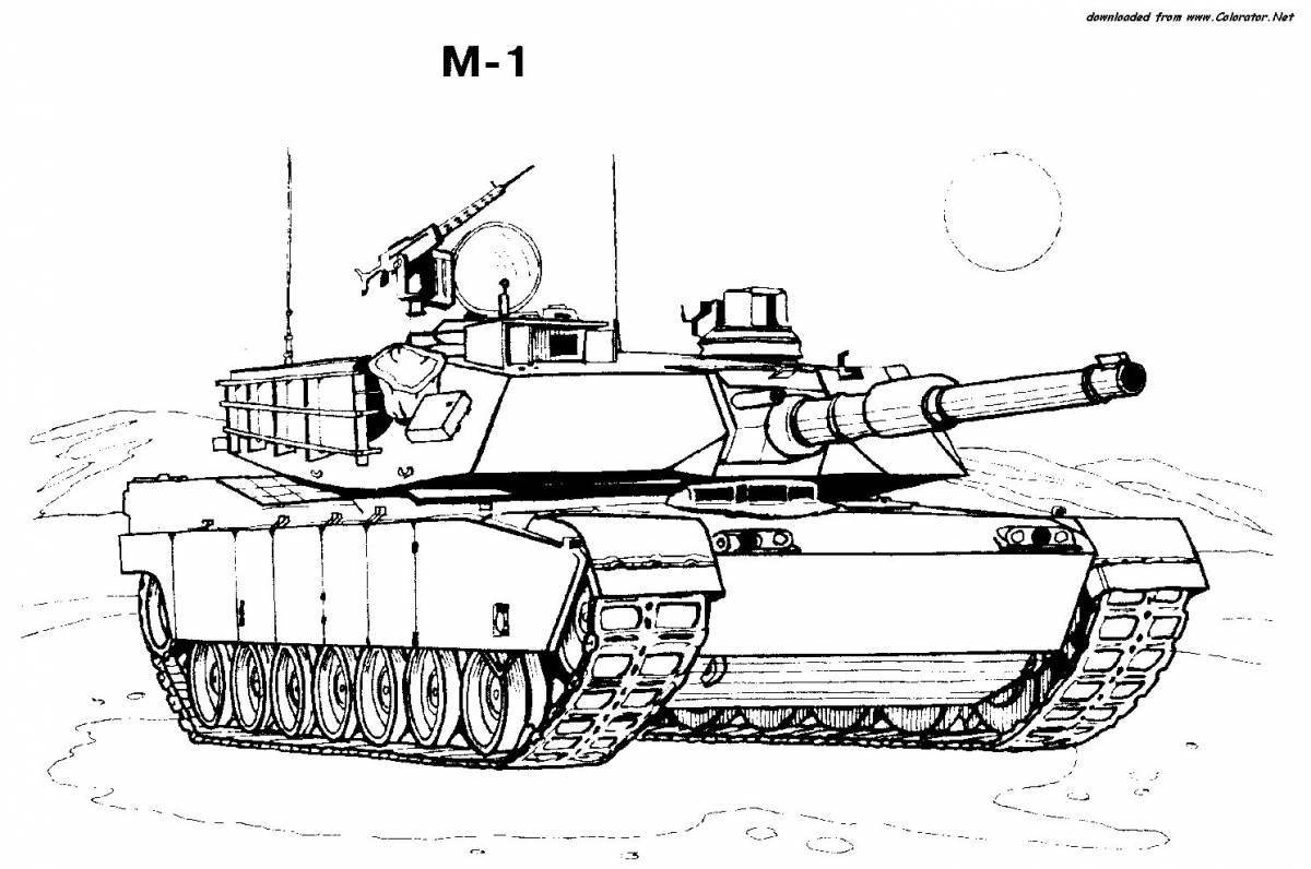 Смело раскраски танк леопард 2