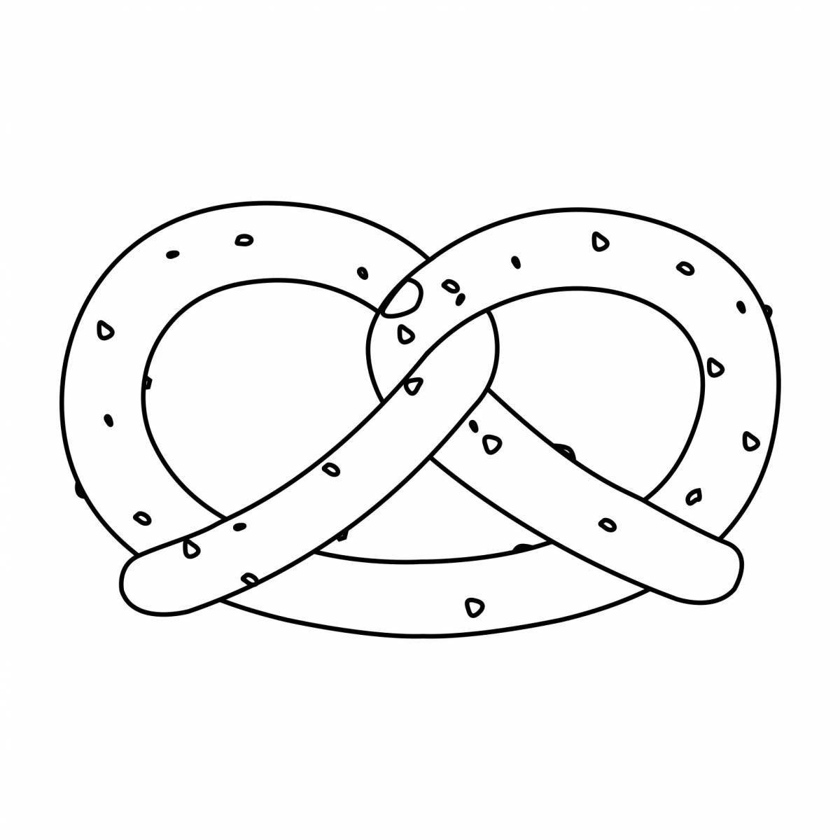 Colorful bagels for kids