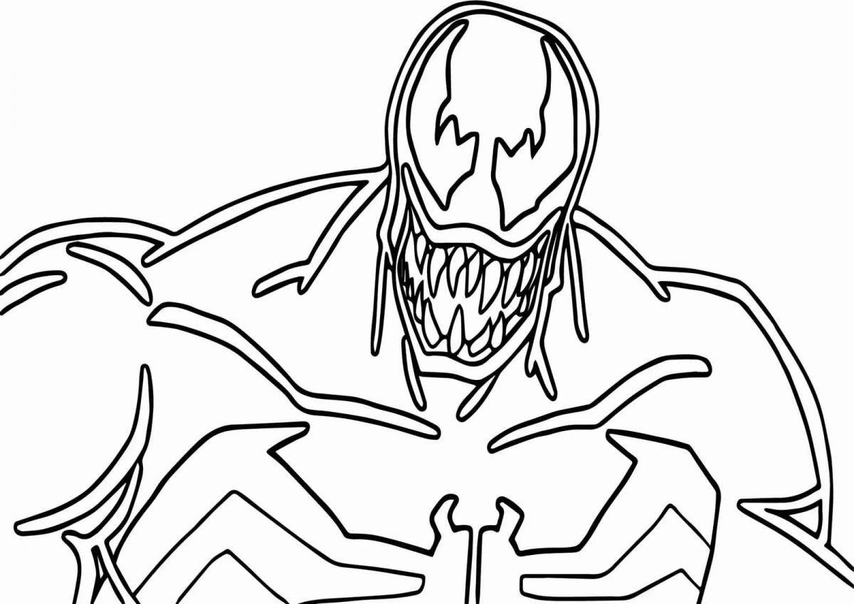 Великая раскраска человек-паук зло
