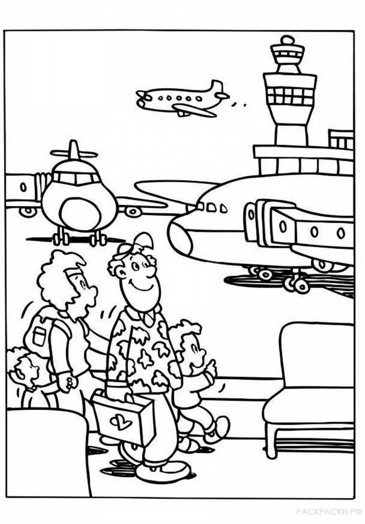 Photo Airport with planes #1