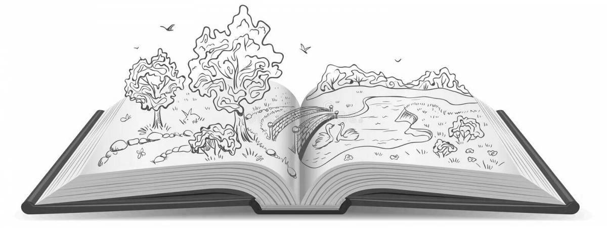 Sublime coloring page magic animation book