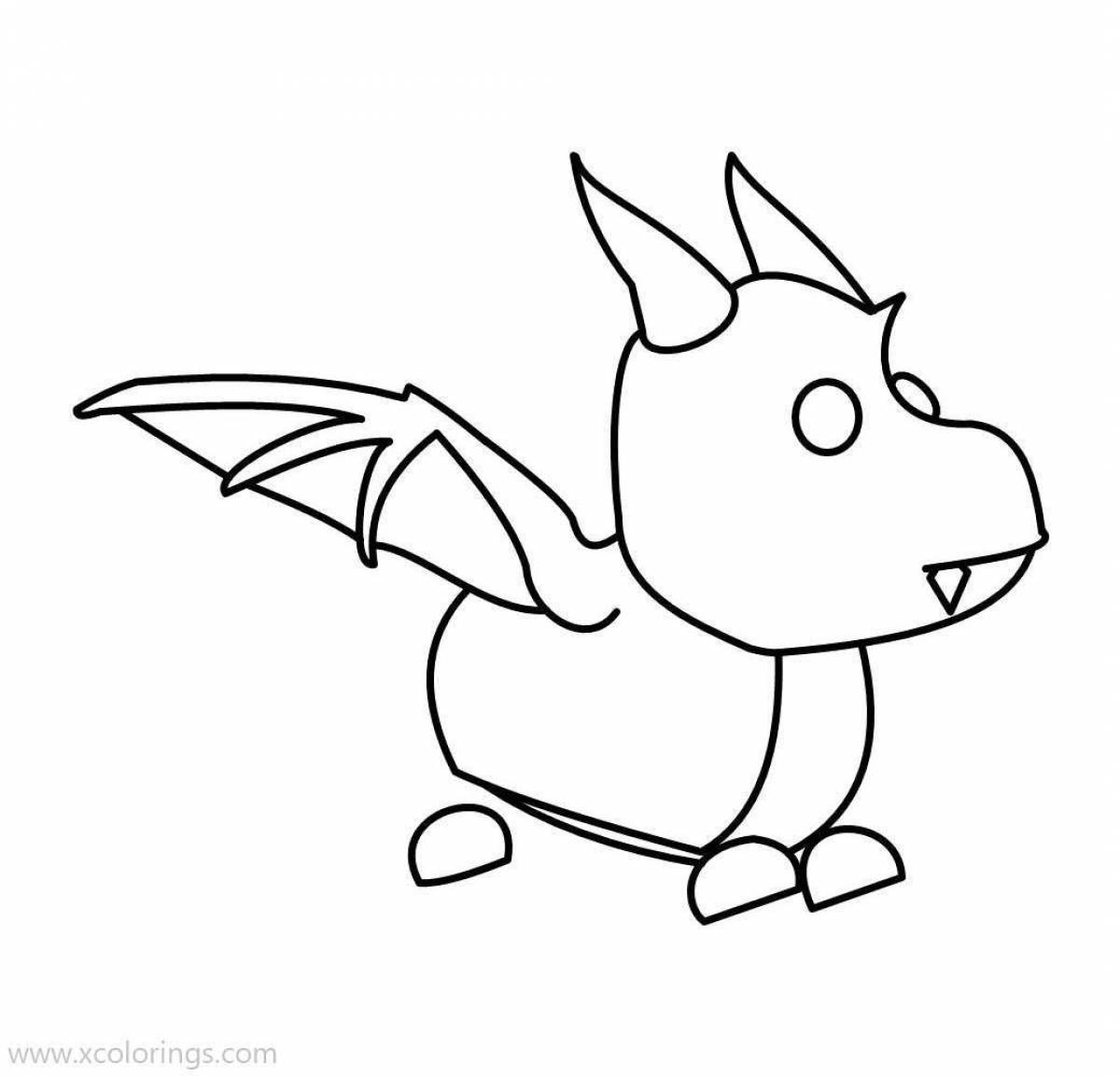 Radiant adopt mi ​​shadow coloring page