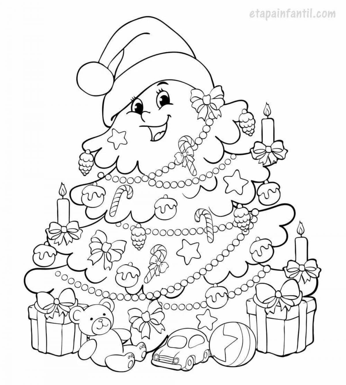 Glorious Christmas coloring book