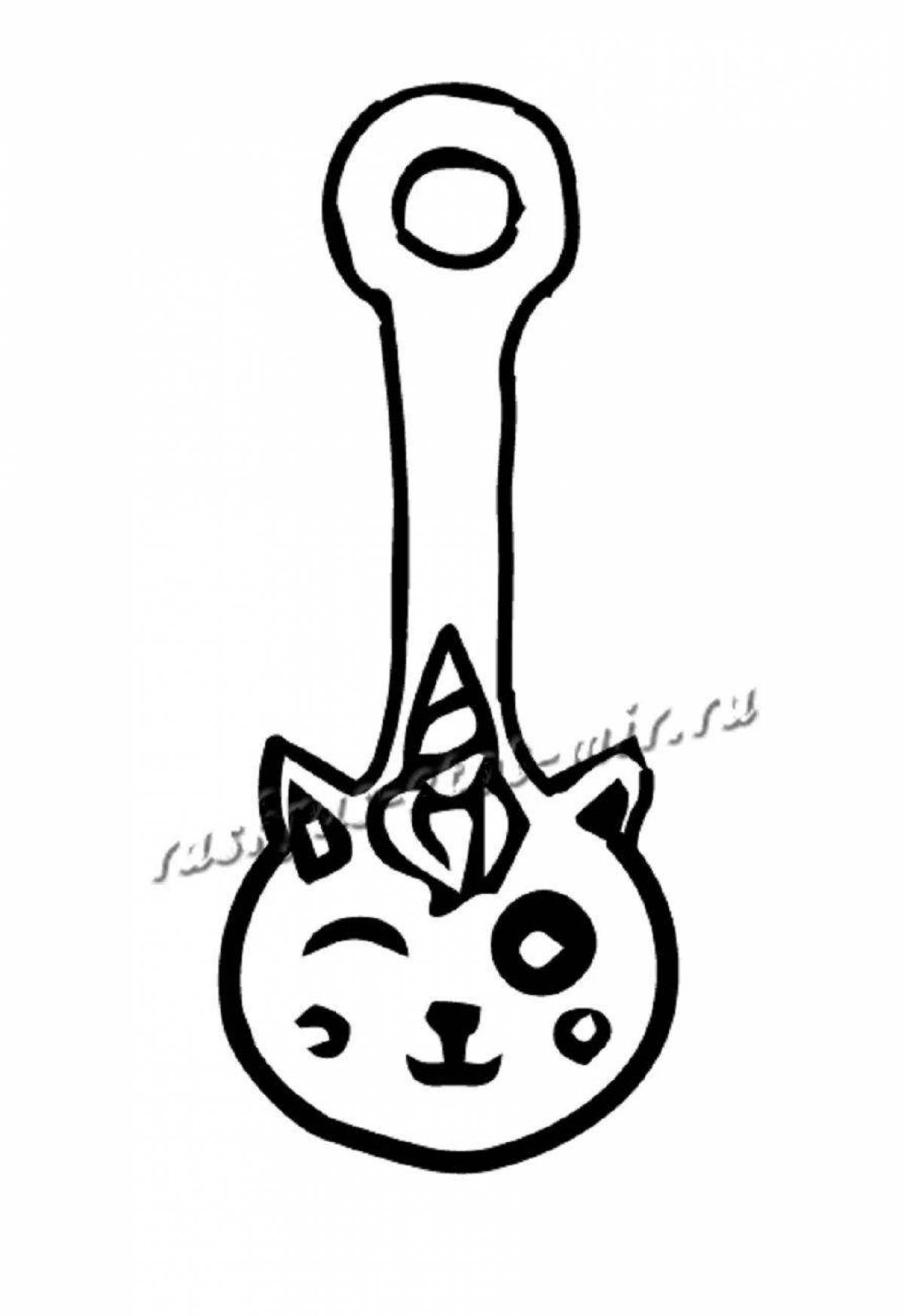 Luminous colored fasteners 3 whole collection