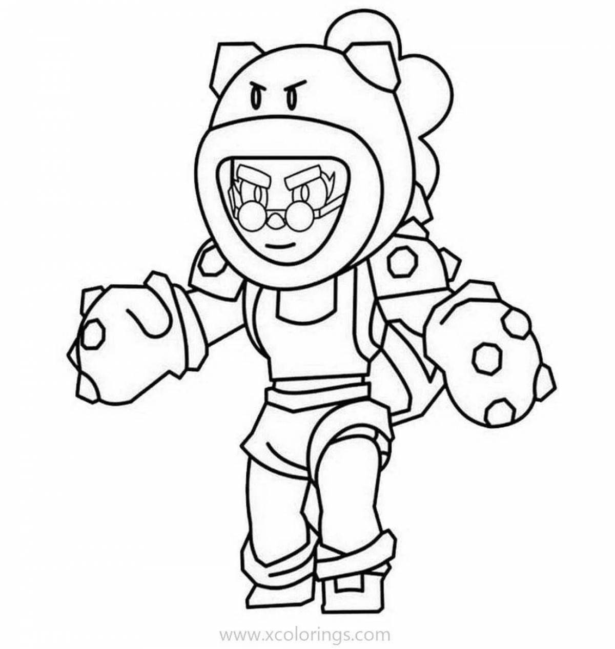 Impressive sandy coloring from brawl stars