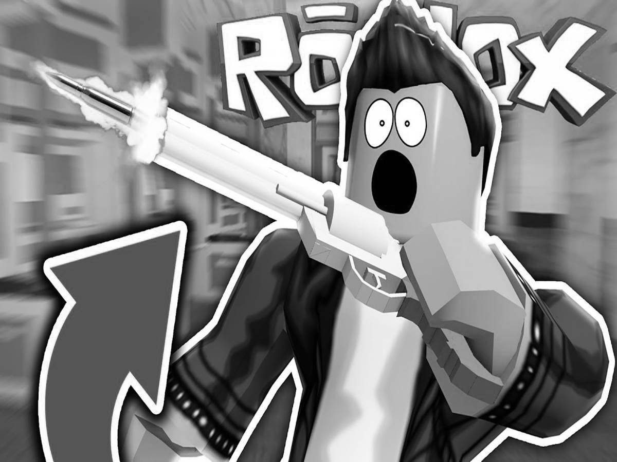 Exciting coloring roblox marder mystery 2
