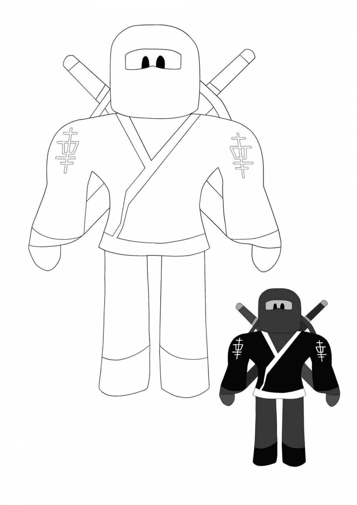 Roblox marder mystery 2 magic coloring page